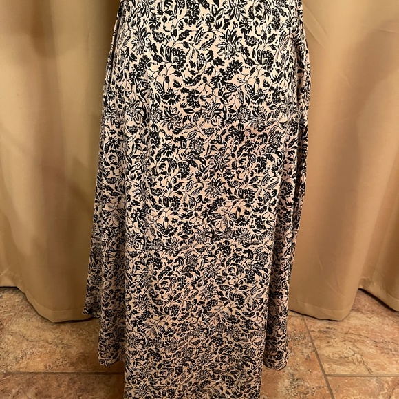 NEW! Pact Fit & Flare Paisley Blossoms Scoop Midi Dress Size Small NWT! - Picture 8 of 12